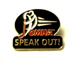 Lapel Cap Hat Pin OMHA Speak Out Sexual Abuse Campaign - £2.20 GBP