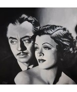 William Powell Myrna Loy Film Art Painting 8x8 Canvas Movie Memorabilia Portrait - $390.69 CAD