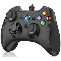 Ps3 Controller Wired, Wired Usb Game Controller Joystick With Dual-Vibration Tur - £30.50 GBP