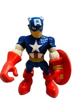 Captain America 5&quot; Figure Hasbro Playskool Heroes 2012 - £5.97 GBP