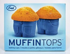 Genuine Fred  Muffin Tops Silicone Baking Cups (4pcs) - £10.88 GBP