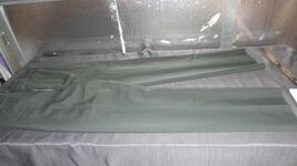 VIETNAM WAR ARMY WOOL SERGE AG 44 TYPE 1 CLASS 1 UNIFORM DRESS GREEN PAN... - $31.67