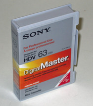 Sony Digital Master PHDVM-63DM Mini DV HDV DVCAM tape for Pro HD camcorder - £42.93 GBP