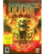 Doom 3 Expansion Pack - Resurrection of Evil (2005, PC) - Rated M 17+ - ... - $18.69