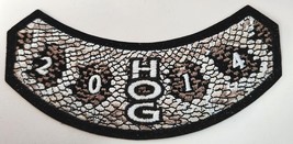 Harley Davidson Owners Group HOG 2014 Rocker Patch NEW 6 Inches Wide 2&quot; ... - $20.37 CAD
