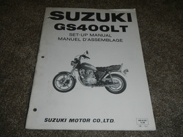 1980 80 SUZUKI GS400LT GS 400 LT SET-UP &amp; ASSEMBLY MANUAL - £10.32 GBP