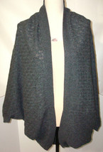 NWT New Womens 1X 2X Ryllace Plus 100% Cashmere Open Cardigan Sweater Da... - £274.75 GBP