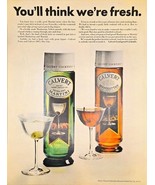 CALVERT MARTINI - Manhattan Martini - 1966 Vintage Print Ad - $12.12