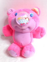 Playskool 1989 Shaker Mini NOSY BEAR Plush GOODY Ice Cream Plush Pink Be... - £73.48 GBP