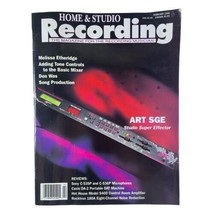 Home &amp; Studio Recording Magazine Feb 1990 Vintage 90s Music Audiophile Tech And - £18.52 GBP