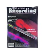 Home &amp; Studio Recording Magazine Feb 1990 Vintage 90s Music Audiophile T... - £18.36 GBP
