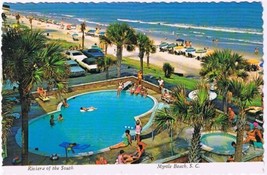 Postcard Riviera Of The South Myrtle Beach South Carolina - £2.38 GBP
