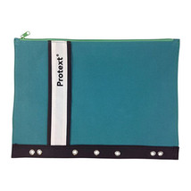 Protext A4 7 Holes Binder Buddy Pencil Case w/ Zipper - Aqua - £25.09 GBP