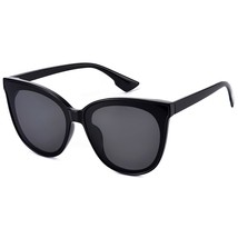 Trendy Cat Eye Sunglasses For Women Cateye Black Dark No Rim Square Round Oversi - £22.44 GBP