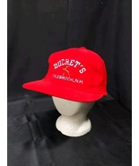 Vintage DUCRET&#39;S SPORTING GOODS Corduroy Hat Cap Embroided Colebrook NH ... - $421.06 MXN