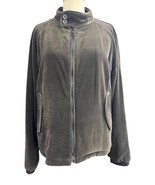 Giorgio Armani Brown Velvet Leather Trim Men&#39;s Jacket Size 48 IT / 38 US - $3,202.28 MXN