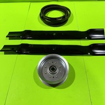 Deck Belt Blade Kit For 42&quot; John Deere GX20249 GX20072 GY20110 L100 L108 L110 - £32.60 GBP