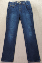 Levis 505&quot; Jeans Women&#39;s Size 30 Blue Denim Cotton Pockets Straight Leg Mid Rise - £18.13 GBP
