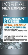 L&#39;oréal Men Expert Magnesium Defense Hypoallergenic Cream 50ml Free Shipping - £19.77 GBP