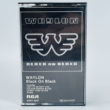 Waylon Jennings Black on Black (1982 RCA Cassette) AHK1-4247 - £7.28 GBP