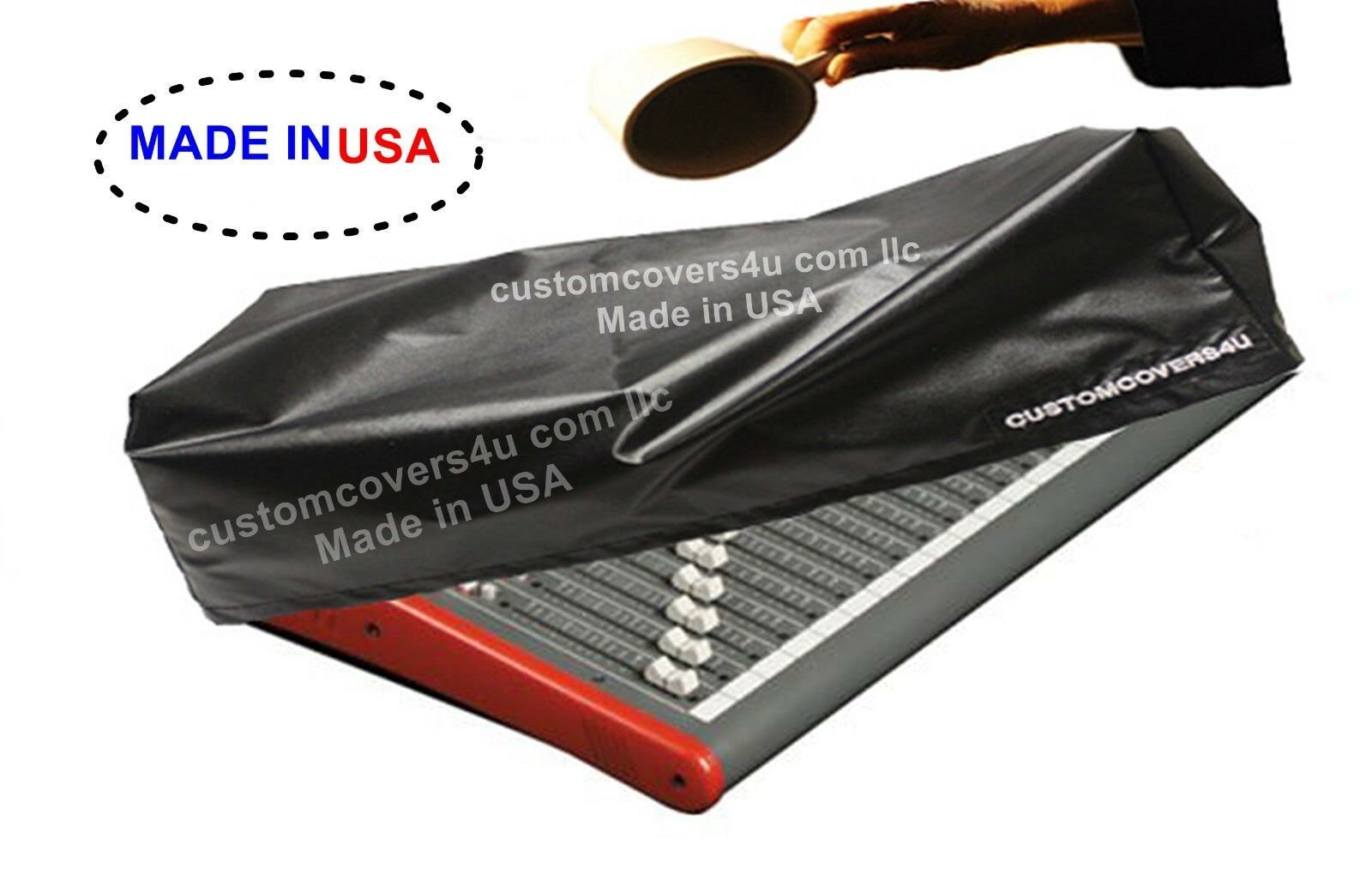 Custom Dust Cover for Yamaha LS9-32 mixer + EMBROIDERY ! USA - $35.14