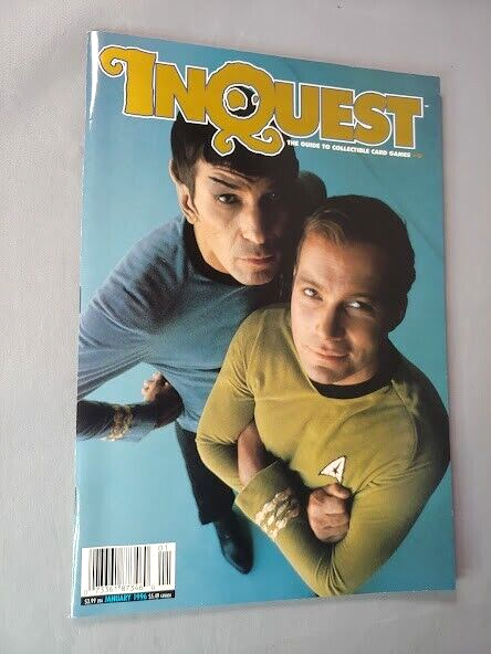 Primary image for Inquest Magazine #9 1996 Kirk & Spock Star Trek Guide to Collectible Card Games