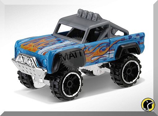Hot Wheels - Custom Ford Bronco: HW Daredevils #8/10 - #153/250 (2016) *Blue* Item image 4