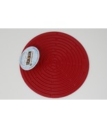 Le Creuset 8&quot; Red Round Silicone Mini Cool Tool Trivet Coaster Gripper H... - £26.99 GBP