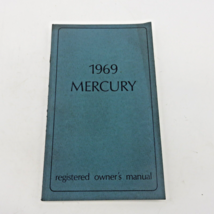 1969 Mercury Registered Owners Manual LM-3691-2M-69 - £4.21 GBP
