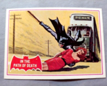 1966 Batman Card Topps Red Bat 38A In The Path of Death NM - £19.69 GBP