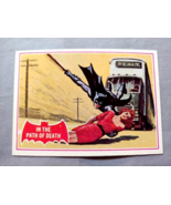 1966 Batman Card Topps Red Bat 38A In The Path of Death NM - £19.37 GBP