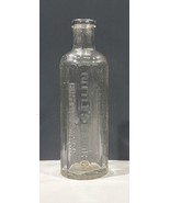 Tuttle's Elixir Co Boston Mass 12 Sided Bottle - $25.74
