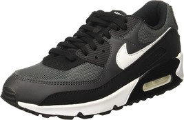 Nike Air Max 90 Iron Grey/White/Dark Smoke Grey Running Shoe CN8480 002 Men 14 - £104.21 GBP