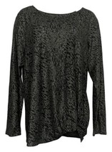 Max &amp; Mia Womens Cozy Twist Front Tunic Top XX-Large - £18.88 GBP