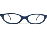 Vintage la Eyeworks Eyeglasses Frames MATILDA 607 Blue Striped Horn 48-2... - $74.75
