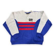 Vintage 90s Russell Athletics DP Fit for Life Red &amp; Blue Large Sweatshir... - £15.58 GBP