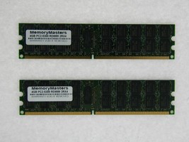 8GB (2x4GB) DDR2-667 PC2-5300 ECC Enregistré Mémoire Dell PowerEdge T300 240-PIN - £32.00 GBP