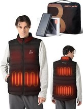 Men&#39;s Bodychum Heated Vest With Battery Pack, Lightweight Rechargeable, Size M - £19.48 GBP