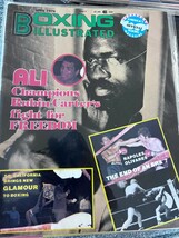 Boxing illustrated Magazine April 1976 Muhammad Ali Rubin Carter Napoles... - $17.50