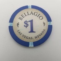 BELLAGIO CASINO $1 Chip Las Vegas Nevada  - £7.70 GBP