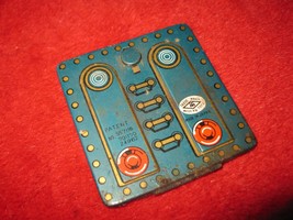 1960 Modern Toys- Masudaya Pressed Steel Locomotive part: Rear Battery Bay door - $12.00