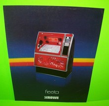 Fiesta R-83 Rowe Jukebox FLYER Original Phonograph Music Promo Art Sheet 1979 - £20.72 GBP