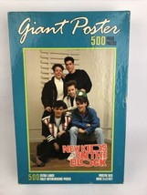 1990  Milton Bradley New Kids On The Block Giant Poster 500 Piece Jigsaw Puzzle - £19.97 GBP