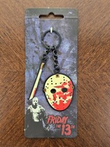 Friday the 13th Jason Mask and Machete Keychain Horror - $10.84