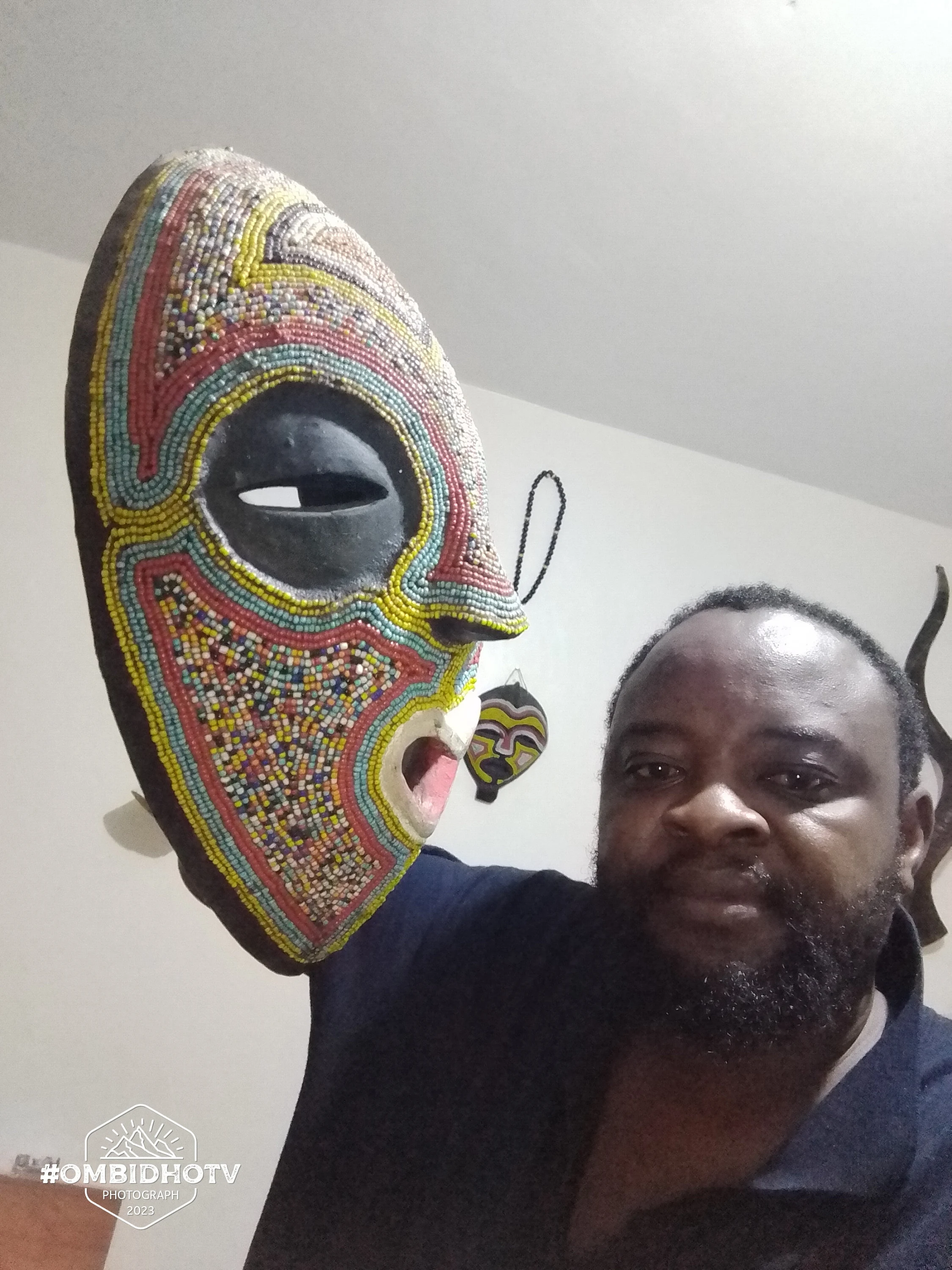 Authentic Luba Tribal Mask – Hand-Carved African Mask from DR Congo | Co... - $3,256.64 MXN