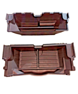 Fits 2019-2025 BMW X5 2pc Black Plastic Cargo Rear Hatch Custom Fit Stor... - $46.62 CAD