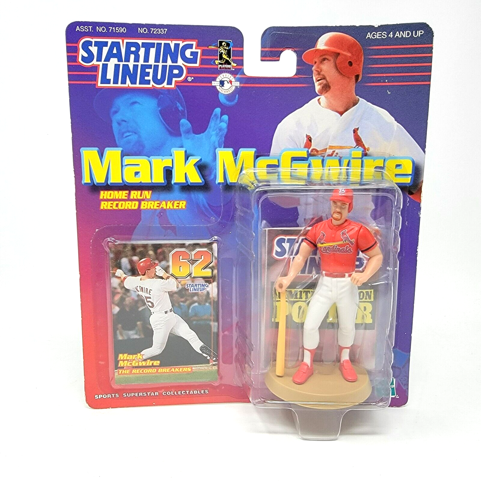 Starting Lineup Kenner Mark McGwire Home Run Record Breaker St Louis Cardinals - £7.44 GBP