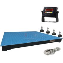 SellEton NTEP 2500 lb x .5 lb 5&#39;x7&#39; (60&quot; x 84&quot;) Floor Scale/Pallet Scale with in - £1,565.66 GBP