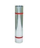 Amerimax 70024 Roll Valley Flashing, 50 ft OAL, 24 in OAW, Galvanized Steel - $1,820.58 MXN