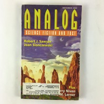 November 2002 Analog ScienceFiction FactMagazine Robert J.Sawyer JoanSlonczewski - £10.40 GBP